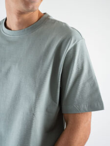 ONLY&SONS T-shirt basica over in cotone FRED 22022532 Iceberg Green (1)