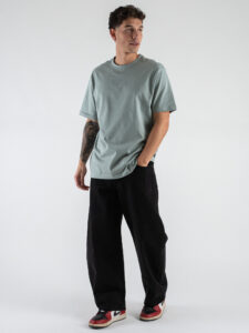 ONLY&SONS T-shirt basica over in cotone FRED 22022532 Iceberg Green (2)