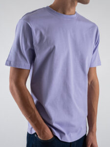 ONLY&SONS T-shirt basica over in cotone FRED 22022532 Lavender (1)