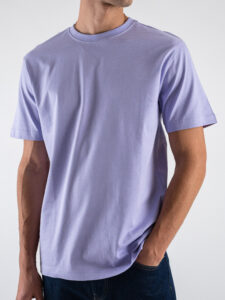 ONLY&SONS T-shirt basica over in cotone FRED 22022532 Lavender (3)