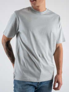 ONLY&SONS T-shirt basica over in cotone FRED 22022532 Mirage Gray (3)