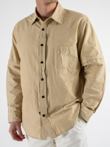 BERNA Giacca 4 versioni con tasche frontali 243187 Beige (1)
