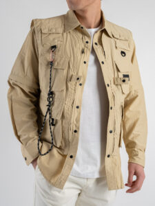 BERNA Giacca 4 versioni con tasche frontali 243187 Beige (10)