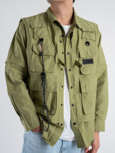 BERNA Giacca 4 versioni con tasche frontali 243187 Verde (9)