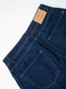 BLACK SUNDAY Jeans scuro a gamba morbida GPE351 Blu (1)