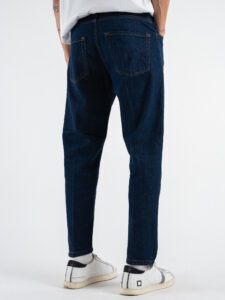 BLACK SUNDAY Jeans scuro a gamba morbida GPE351 Blu (6)