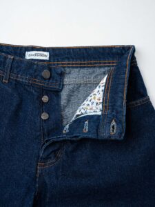 BLACK SUNDAY Jeans scuro a gamba morbida GPE351 Blu (7)
