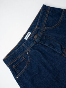 BLACK SUNDAY Jeans scuro a gamba morbida GPE351 Blu (8)