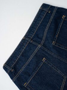 ESTASI Jeans liscio con gamba morbida JORDAN Blu Scuro (1)