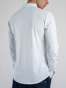 GIANNI LUPO Camicia con collo piccolo GL1002TB White (1)