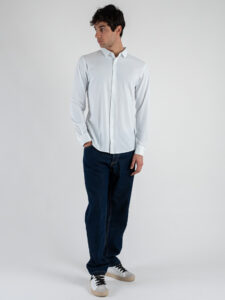 GIANNI LUPO Camicia con collo piccolo GL1002TB White (3)