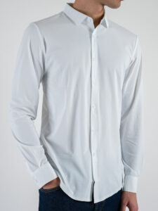 GIANNI LUPO Camicia con collo piccolo GL1002TB White (4)