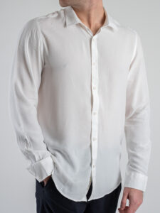 GIANNI LUPO Camicia con collo piccolo GL7677S White (3)
