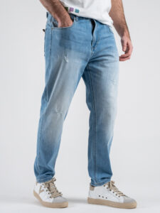 GIANNI LUPO Jeans Carrot Mike95 GL6266Q Azzurro Chiaro (5)