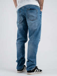 GIANNI LUPO Jeans Straight leggermente strappato ALEX106 GL6332Q Azzurro (5)