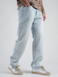 GIANNI LUPO Jeans liscio gamba stretta Straight ALEX106 GL6331Q Azzurro Chiarissimo (4)