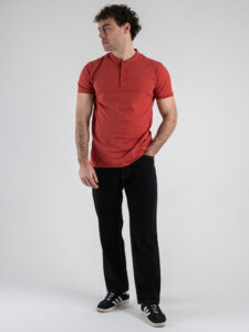 GIANNI LUPO Polo in Piquet GL2255F Rosso India (5)