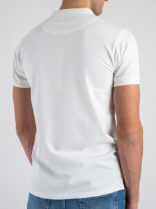 GIANNI LUPO t-shirt serafino in Piquet GL2255F White (2)