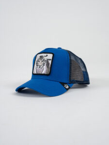 GOORIN BROS Cappellino blu royal con patch bianca stampa tigre TIGER (1)