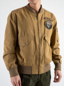 IMPERIAL Bomber con pacth, zip ed elatico in vita V815732418 (7)