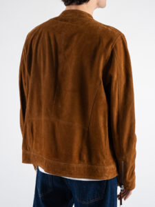 IMPERIAL Giubbino in renna con zip e tasche frontali V7281IMP2J Cognac (1)