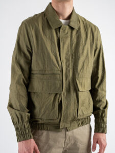IMPERIAL Giubbino leggero con elastico sul fondo e al polso VL16HCS Army (1)