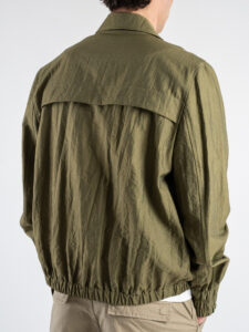 IMPERIAL Giubbino leggero con elastico sul fondo e al polso VL16HCS Army (6)