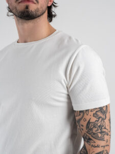 IMPERIAL T-shirt basica tinta unita TC15ICVTD Off-White (3)