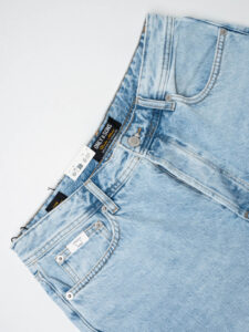 ONLY&SONS Bermuda in jeans baggy FADE 22032890 Light Blue Denim (3)