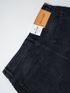 ONLY&SONS Bermuda in jeans baggy FADE 22032890 Washed Black (2)