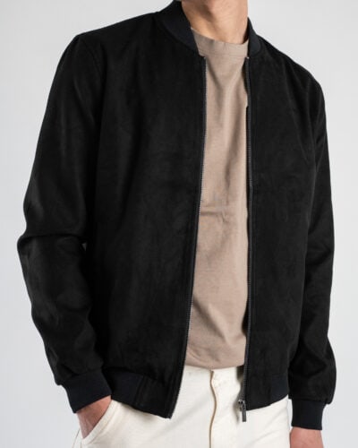 ONLYSONS Bomber suede con elastico sul polso e fondo LUCAS 22027463 Black 1 Nuovi Arrivi