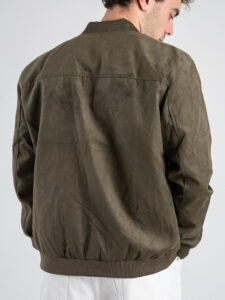 ONLY&SONS Bomber suede con elastico sul polso e fondo LUCAS 22027463 Oliver Night (5)