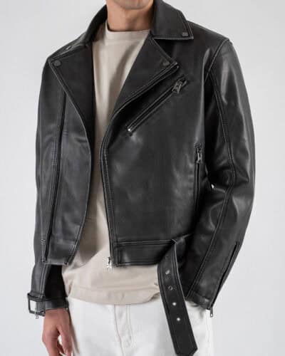 ONLYSONS Chiodo in ecopelle con zip DRAGO 22030866 Black 5 Home