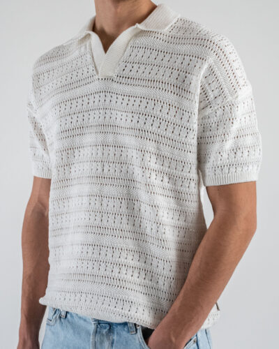 ONLYSONS Polo mezza manica traforata GRAYSON 22031835 Claud Dancer 5 Nuovi Arrivi