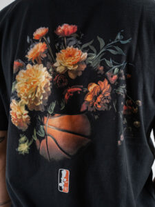 ONLY&SONS T-shirt con stampa sul retro BASKETBALL 22033549 Black (3)