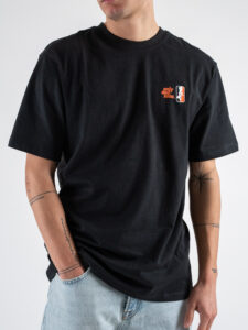 ONLY&SONS T-shirt con stampa sul retro BASKETBALL 22033549 Black (4)