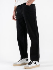 OVER-D Jeans azzurro leggermente slavato senza rotture D14 Azzurro (2)