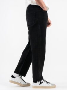 OVER-D Jeans azzurro leggermente slavato senza rotture D14 Azzurro (4)