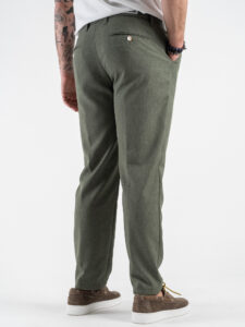 BERNA Abito leggero con giacca a due bottoni + pantalone chinos 251119 Militare (12)