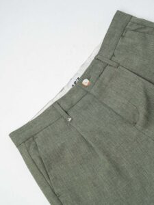 BERNA Abito leggero con giacca a due bottoni + pantalone chinos 251119 Militare (14)