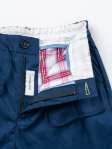 BERNA Abito tecnico leggero con giacca + pantalone con elastico in vita 251117 Blu Cina (2)