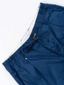 BERNA Abito tecnico leggero con giacca + pantalone con elastico in vita 251117 Blu Cina (3)