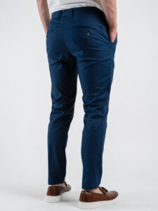 BERNA Abito tecnico leggero con giacca + pantalone con elastico in vita 251117 Blu Cina (4)