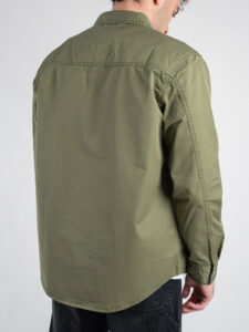 BERNA CamiciaGiacchetta con tasche frontali 251240 Verde (5)
