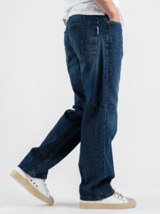 BERNA Jeans a palazzo con 5 tasche 246092 Denim (1)