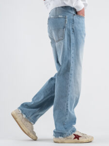 BERNA Jeans a palazzo con gamba larga 251023 Denim (1)