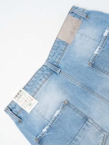 BERNA Jeans a palazzo con gamba larga 251023 Denim (5)