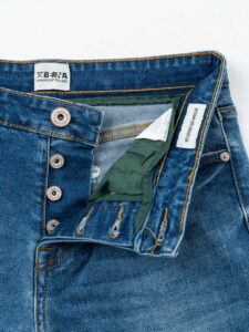BERNA Jeans basico slim fit elasticizzato 223036 Azzurro (2)