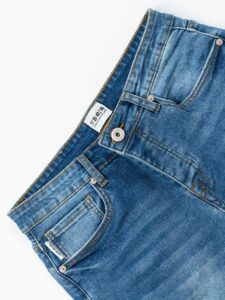 BERNA Jeans basico slim fit elasticizzato 223036 Azzurro (3)