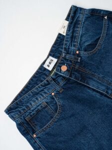 BERNA Jeans chinos scuro elasticizzato 251136 Blu (2)